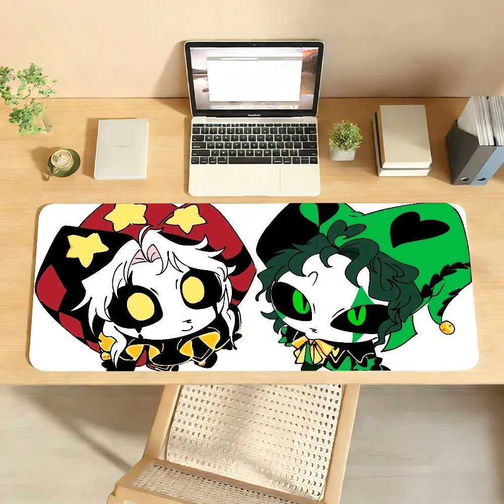 Game The F-freak C-circus Pierrot Mouse Pad Computer Laptop Rubber Non-slip Mouse Mat Mousepad Gamers Decoracion Desk Mat