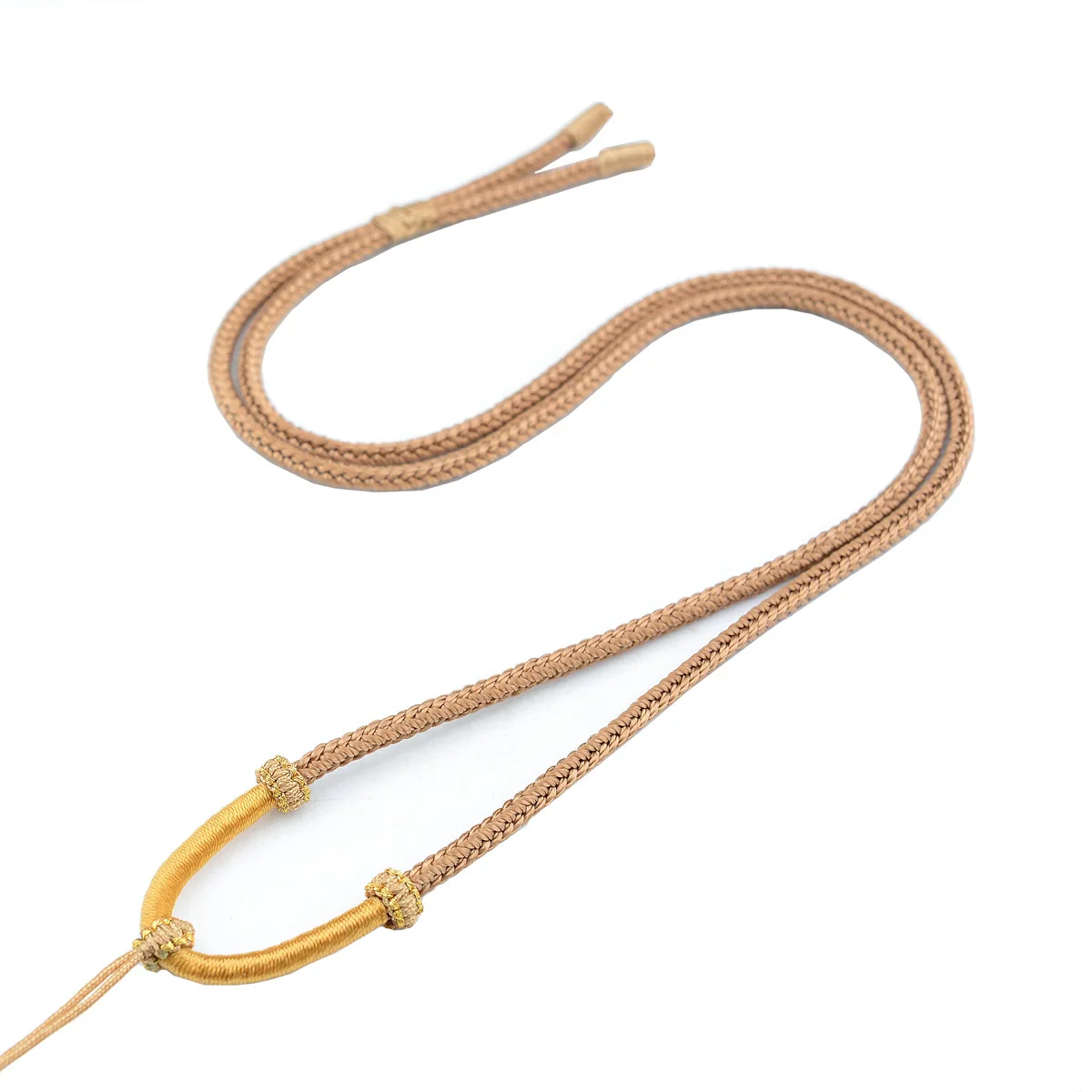 Eight-Needle Weaving Handwoven Rope 3mm Width 5-70cm Length Diy Material for Necklace Jewelry Making Cord and Wire