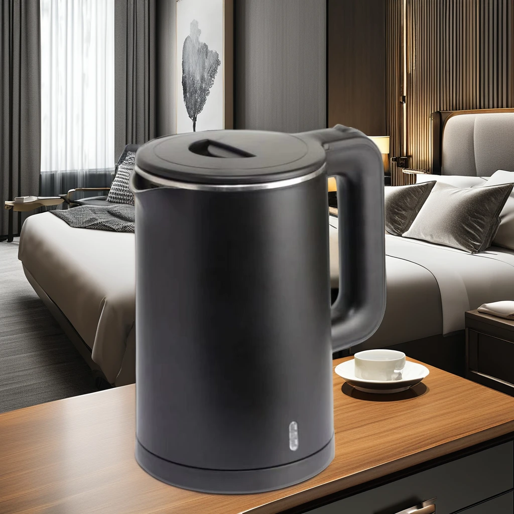 304 Edelstahl Wasserkocher Schnur Lose Automatische Heizung Wasserkocher Home Hotel Gästezimmer 1 Liter Auto Haushalt