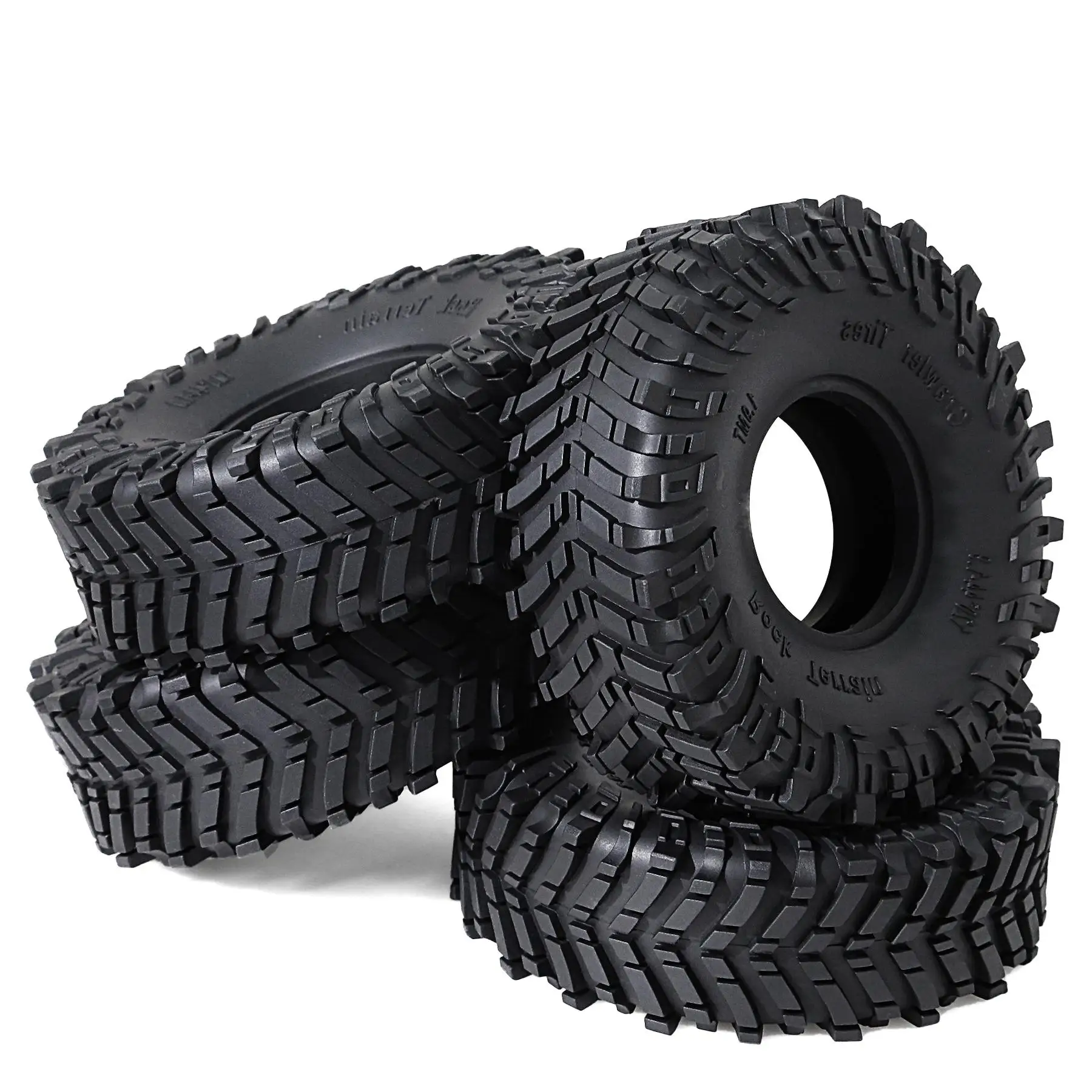 

1.9 Inch 120mm Rubber Tires For 1/10 Rc Crawler Car Trax/as Trx6 Trx4 Axial Scx10 90046 Redcat Yikong Rc4wd D90 Rgt Rc Car