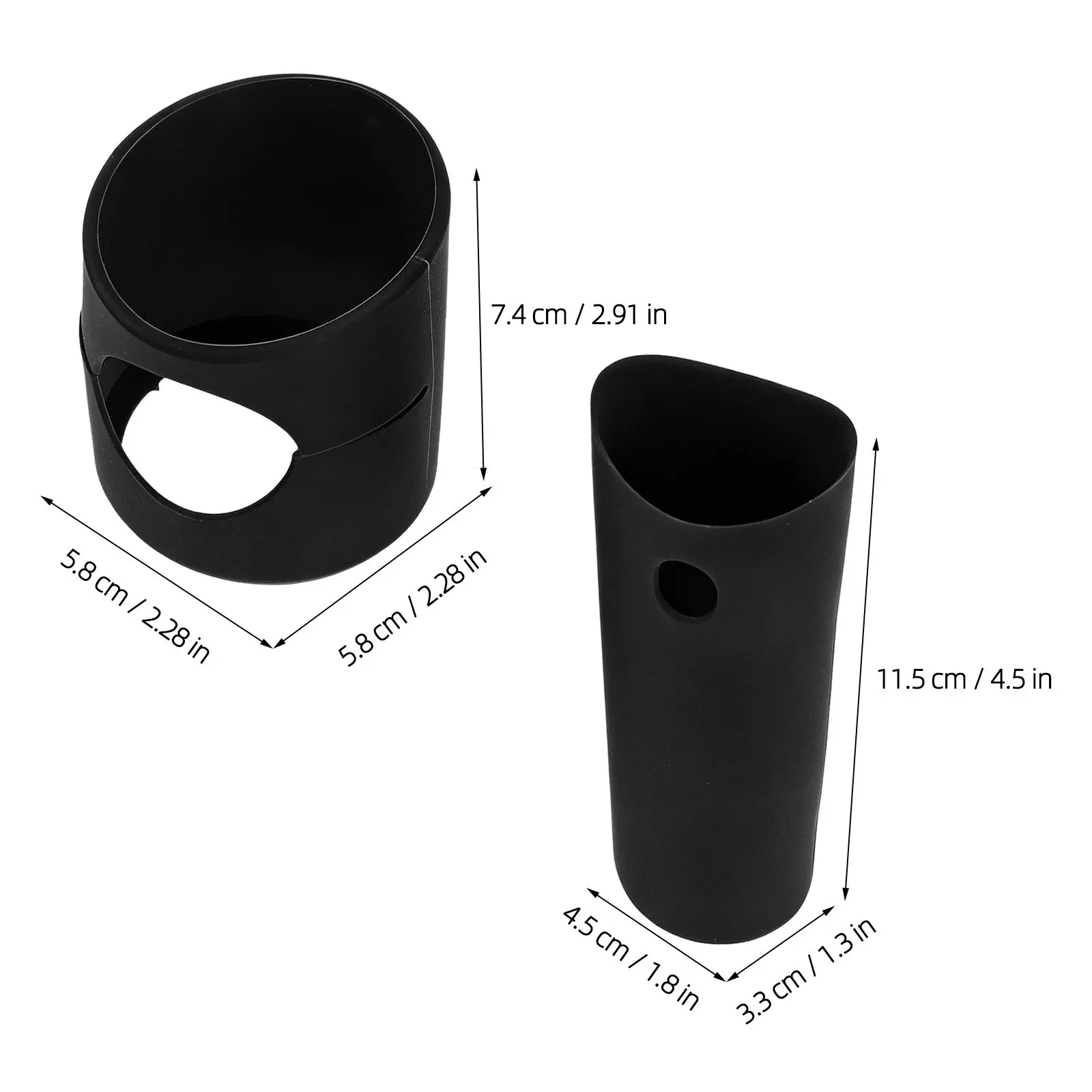 Silicone Hair Dryer Protective Cover – Heat Resistant, Non-Slip, Scratch & Shock Proof Handle Sleeve