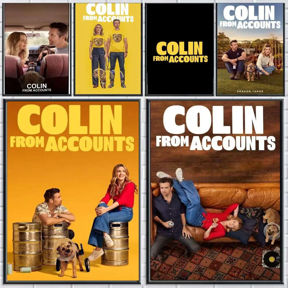 tv series C-Colin From Accounts-S Poster Peel and Stick Wall Art for Cafe Office Bar and Home Decoration