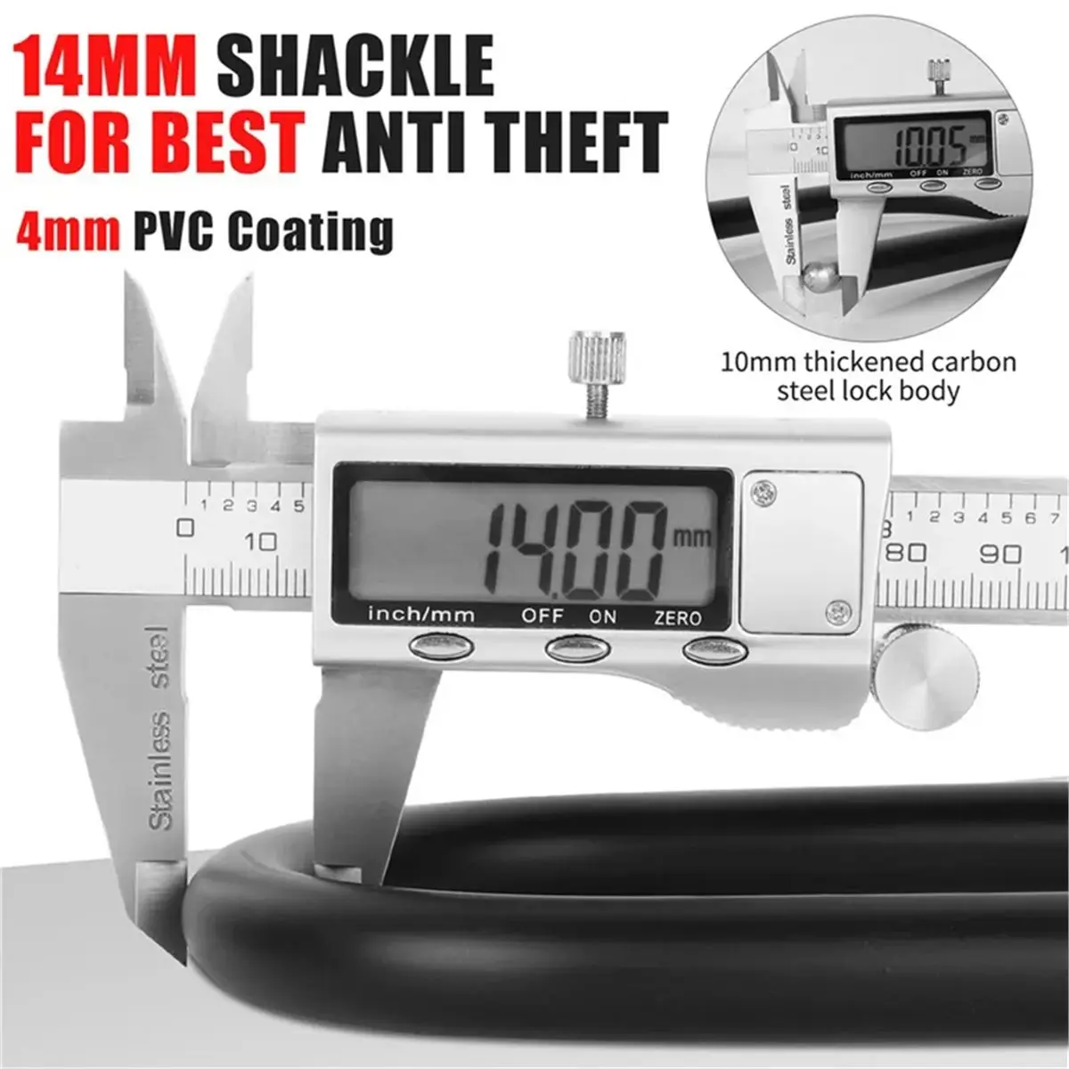 618 Mega Sale WEST BIKING Anti-Theft Steel U Lock for Bicycles - Secure & Durable Bike Protection
