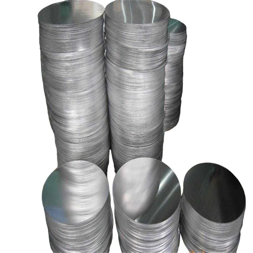 100mm~300mm Dia 6061 Aluminum discs circular plate round corrosion resistant sheet laser cutting Thick 1mm~6mm