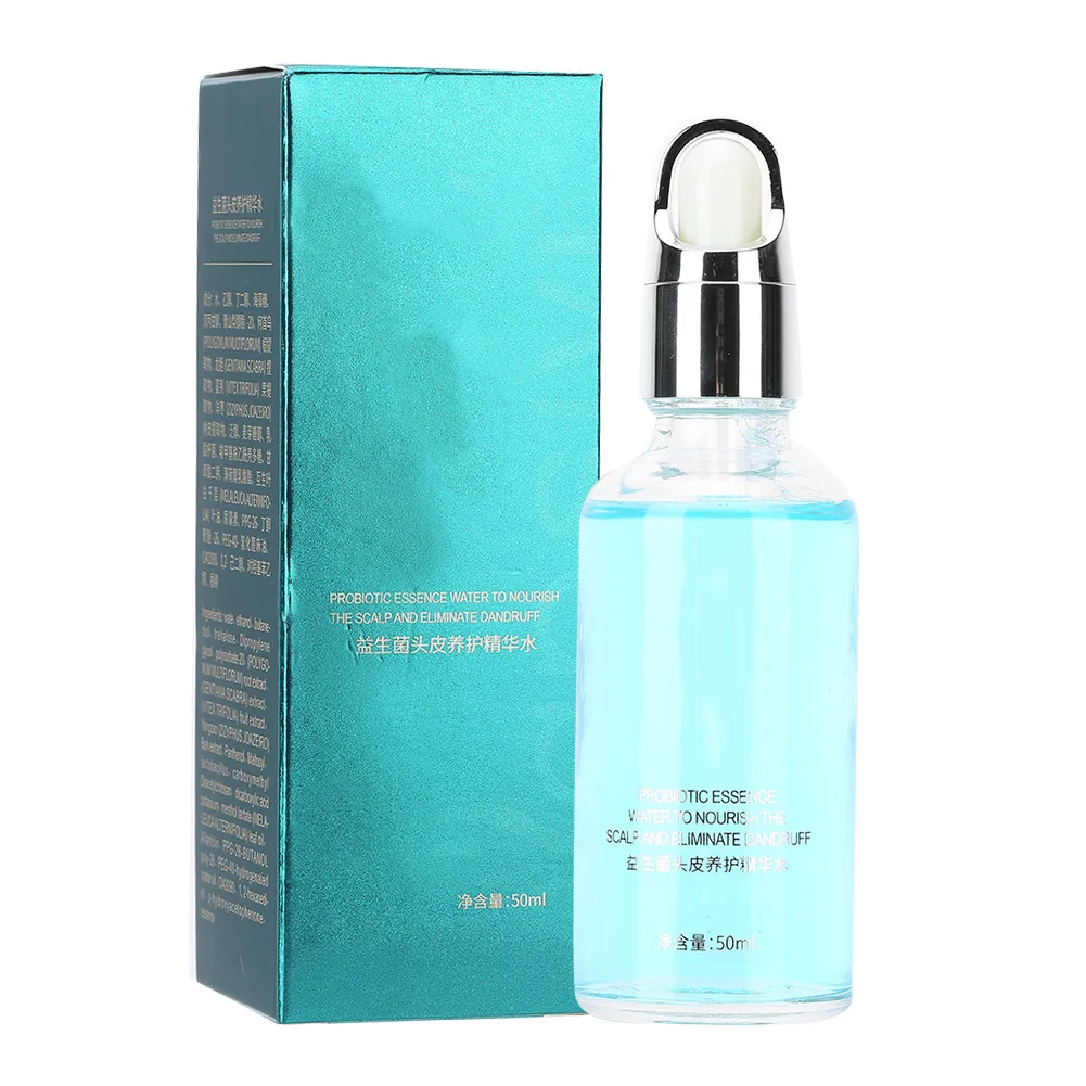 Probiotics Scalp Cleaning Serum Dandruff Removal Anti-Itching Scalp Massage Solution 50ml