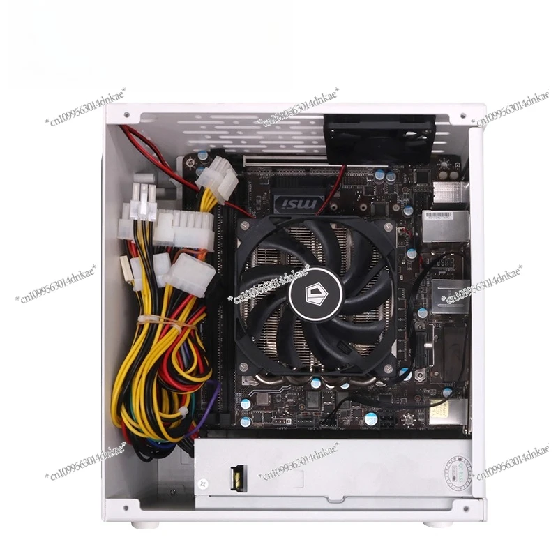 ITX Chassis Mini Host All Aluminum Home Office DIY Custom Small Computer Portable 17 * 17 Main Board