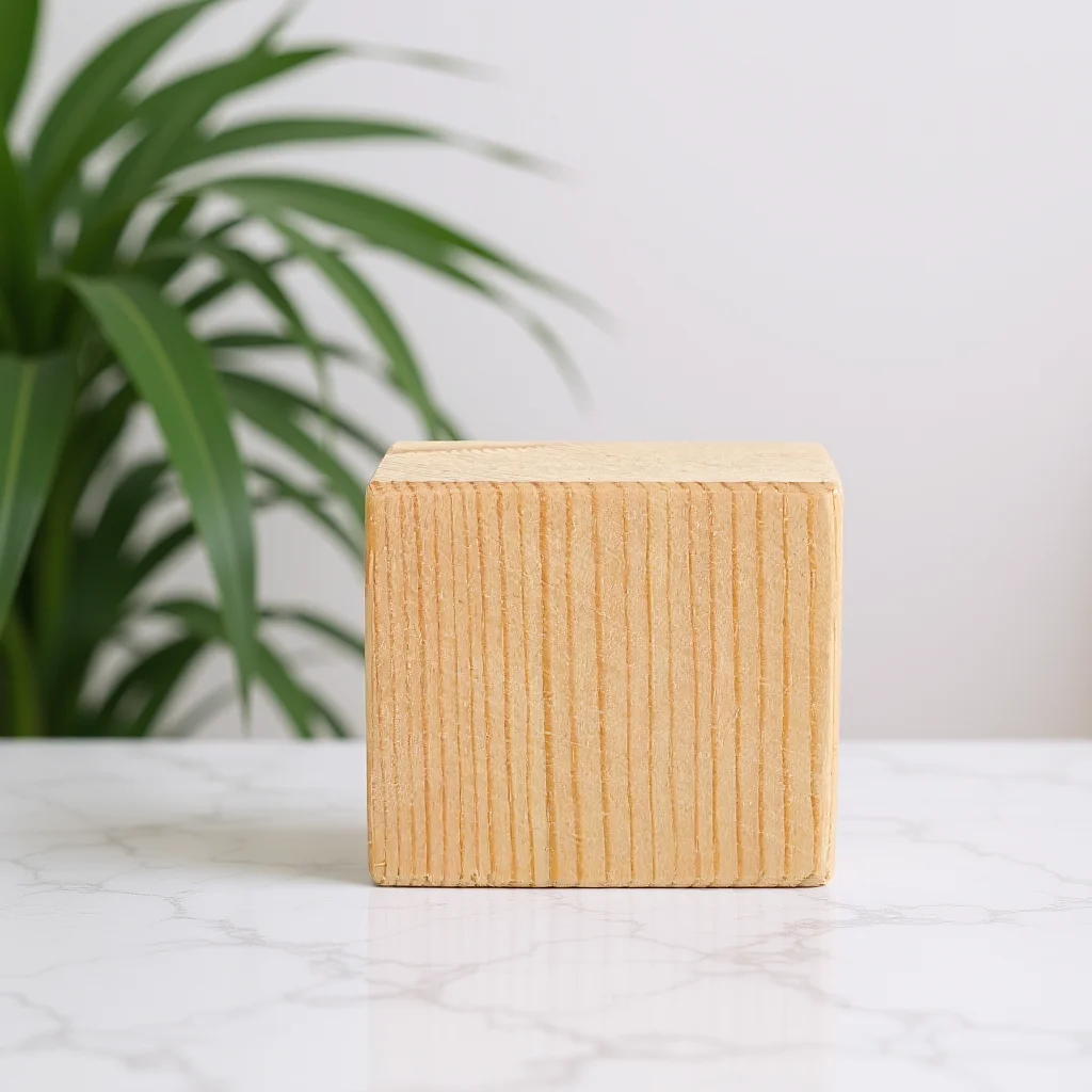 

2pcs niture Risers Blocks 5x5x5cm Bed Legs Risers Wood Desk Chair Riser Pads Heavy Duty Table Leg Lifts Stabilizer Storage