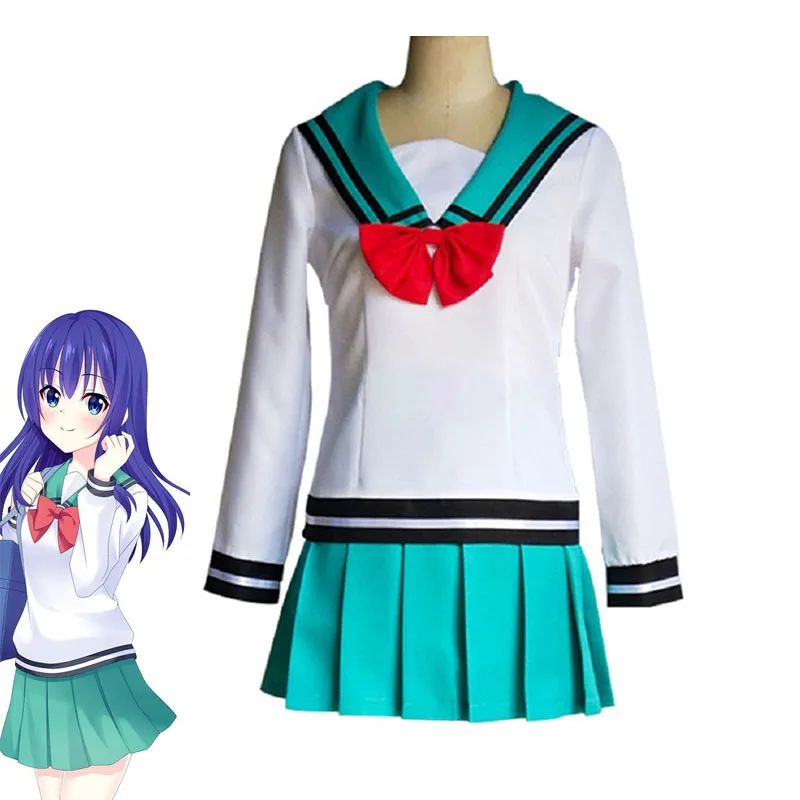 Anime The Disastrous Life of Saiki K School Uniform Teruhashi Kokomi Saiki Kusuo no sai-nan Yumehara Chiyo Cosplay Costume Dress