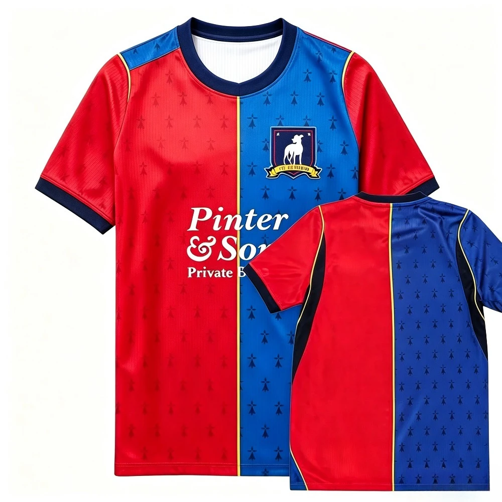 AFC Richmond Retro Soccer Jersey Men Short Sleeve Football Fan Shirt Breathable Sport Training Uniform