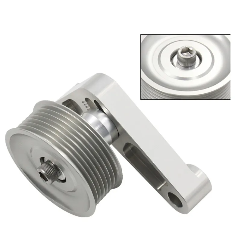 

Idler Pulley Belt Kit For Honda Civic Integra RSX K24 Swap K-Series Cars- EP3 Adjustable Design Accessory