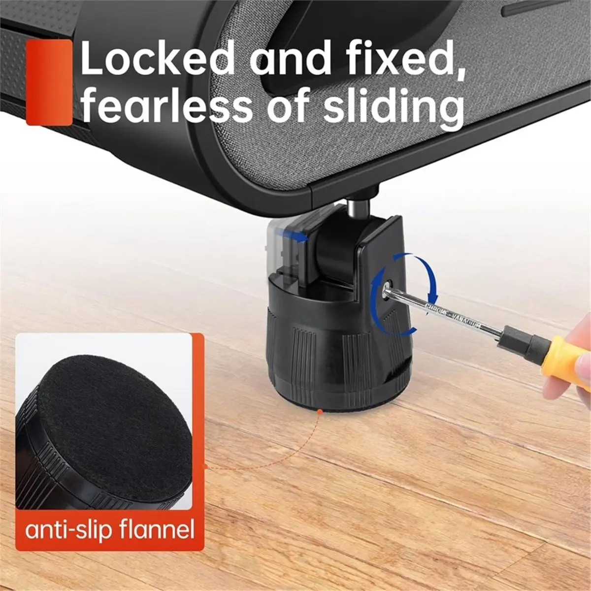 Treadmill Incline Riser Blocks, for Wheeled Treadmills , Stackable Non-Slip Walking Pad Incline Blocks for Home Gym