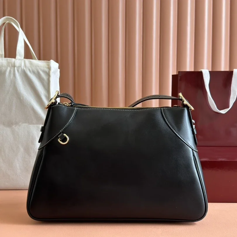 

2025 Luxury Bag Women Designer Handbag Style Genuine Leather Shoulder Bag Famous Brand Casual Daily Handbag Underarm Bag