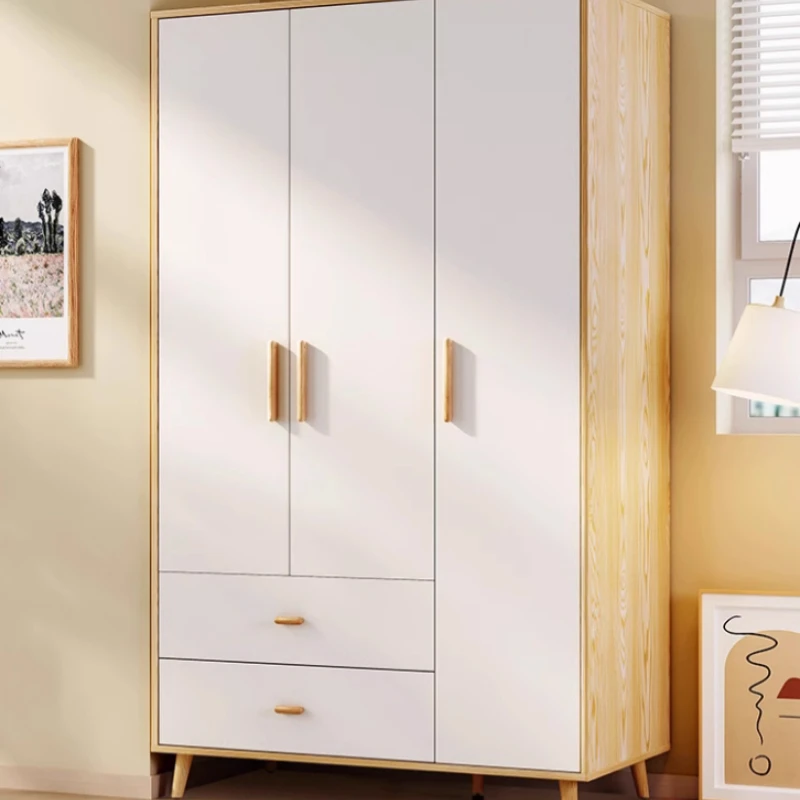 Aesthetic Women Tall Closet Handle Drawers Nordic Clothes Open Wardrobe Organizer Cabinets Girls Guarda Roupas Furniture Home