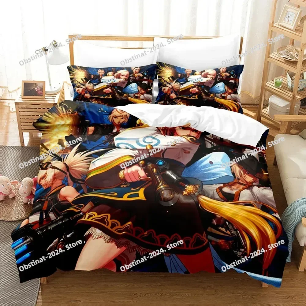 

3D Anime Game Dungeon & Fighter Bedding Set Printed Bed Set With Pillowcase Duvet Cover Soft Single Double Queen Super King Size
