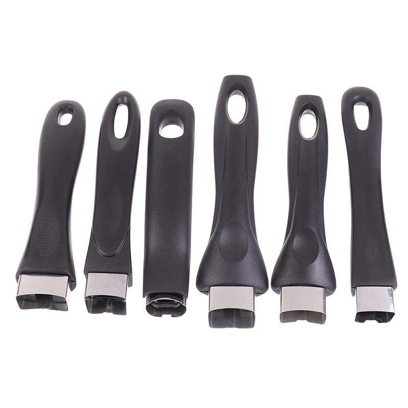 1Pc Long Pot Handle Household Anti Scalding Pan Universal Ergonomic Kitchen Accessories Replacement Removable Bakelite Grip