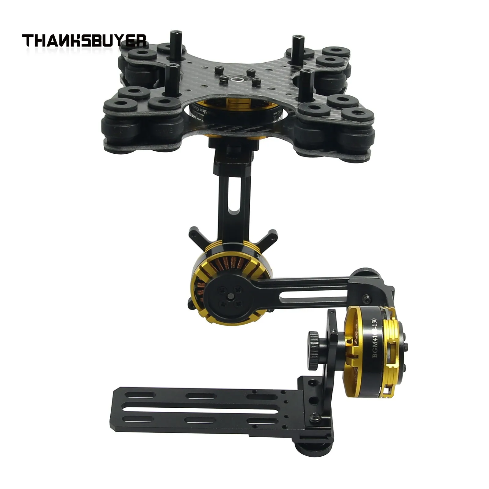 

Aluminium Alloy Mini DSLR 3 Axis Brushless Gimbal Frame Kit with Motor for NEX5/6/7 FPV Photography