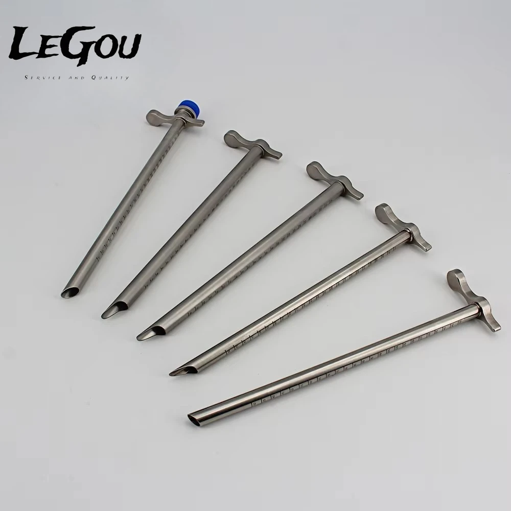 LeGou Professional Premium Transforaminal Medical Spine  Working Sheath Cannula Manual Power Source with Sealing Cap