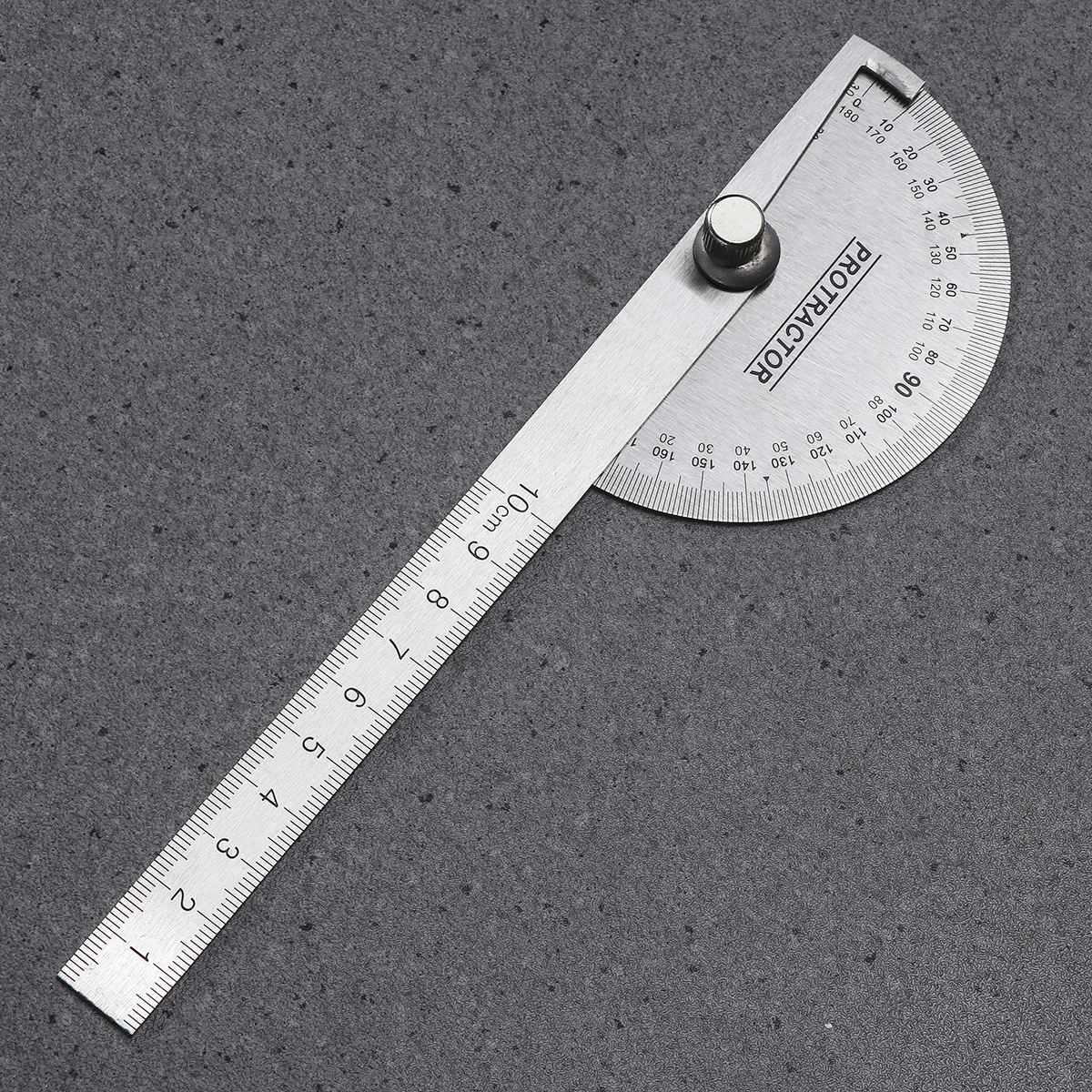 

2 Pcs Multi-angle Measuring Ruler Protractor Goniometer Metal Fabrication Tools