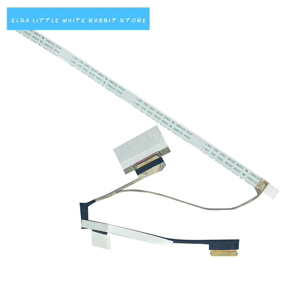 FOR HP OMEN 7 8plus 17-CK 17T-CK TPN-Q266 LCD Cable Wire 40PIN DD0G3LLC100