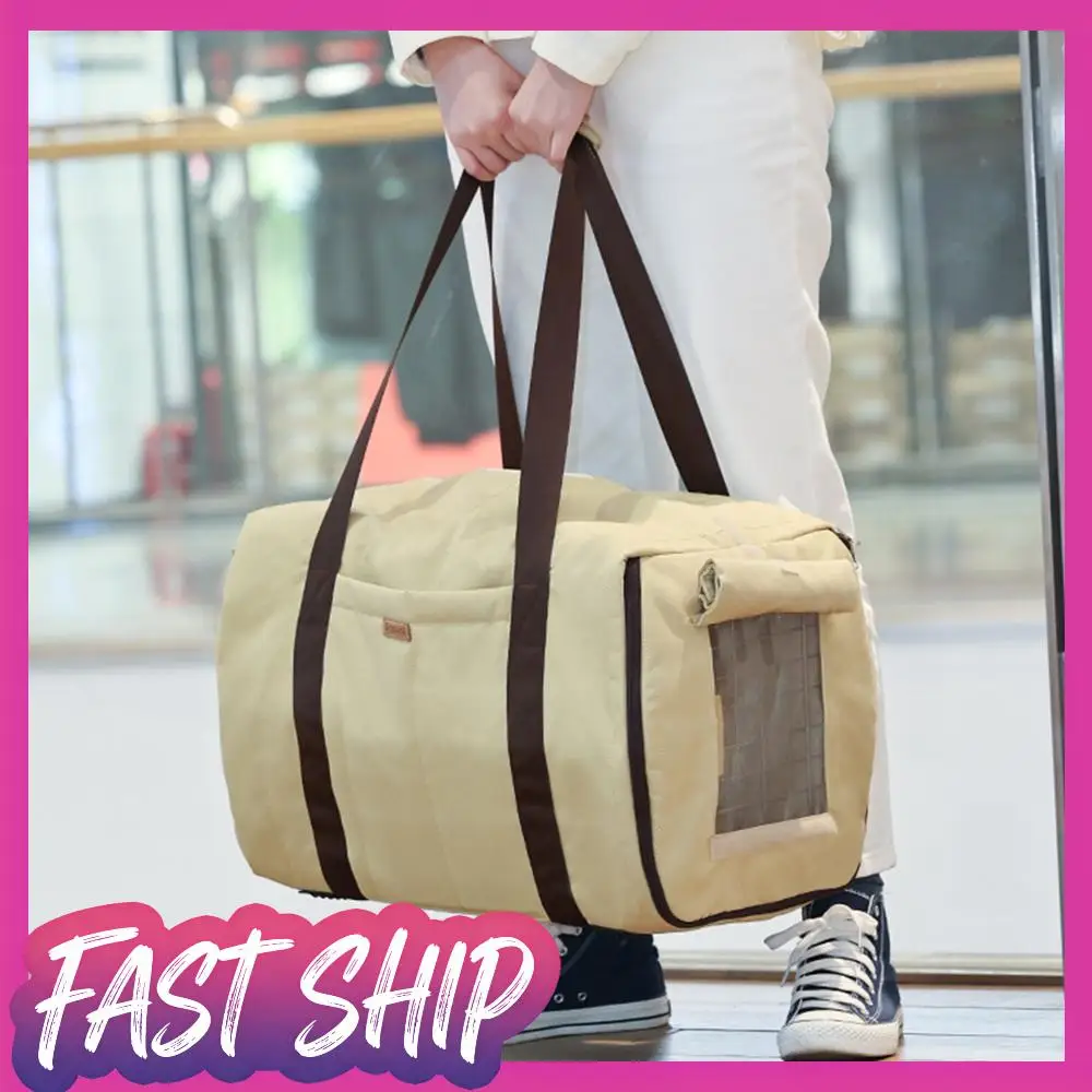 

Lightweight Cat Carrier Comfortable Strap Versatile Small Pet Bag for Small Dogs Cats and Puppies