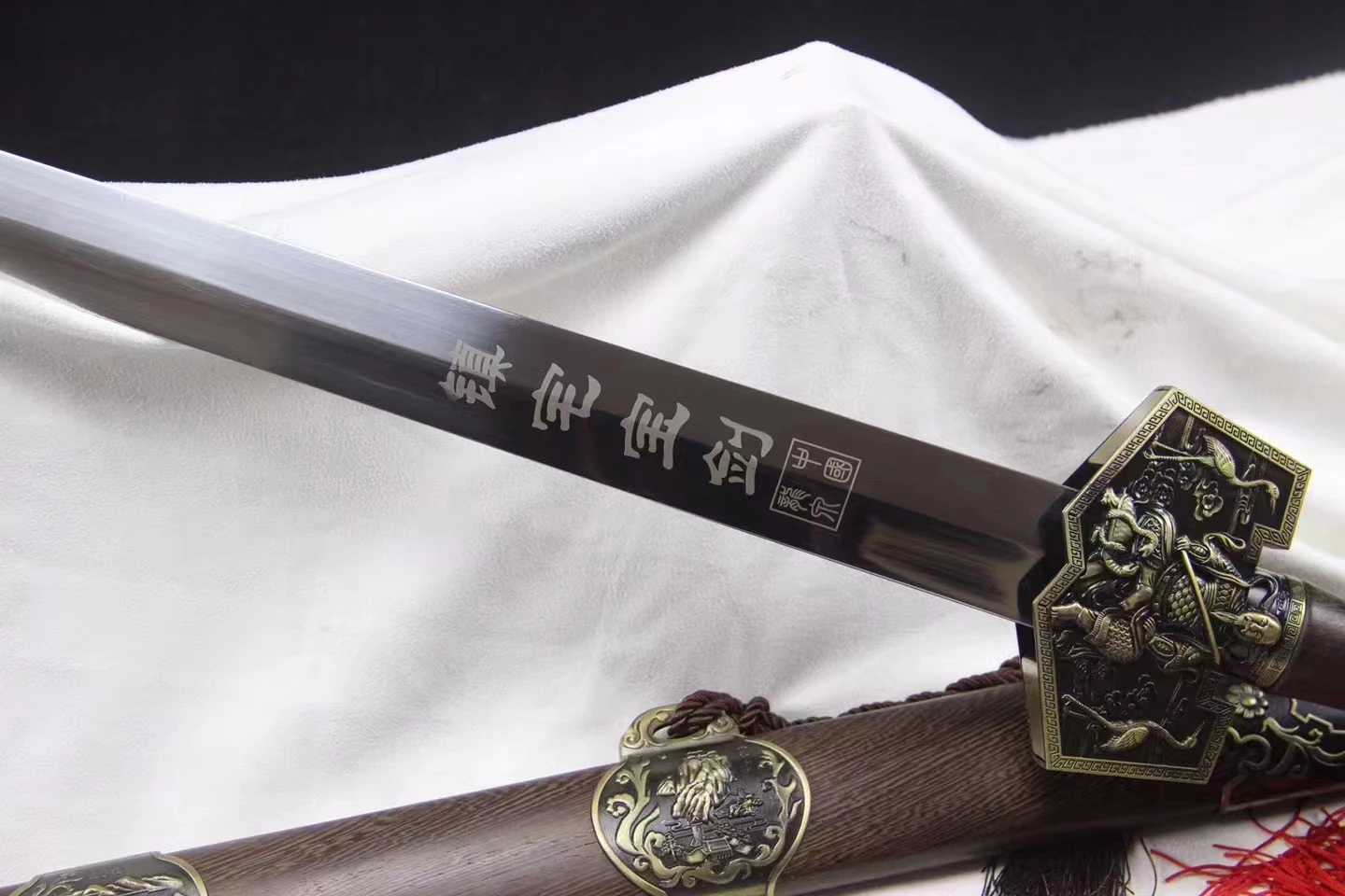 112cm basalt, Emperor Sword,Unsharpened Sword Technique,Feng Shui Tai Chi, Eight Diagram Warrior Luck,Martial Arts enthusiasts
