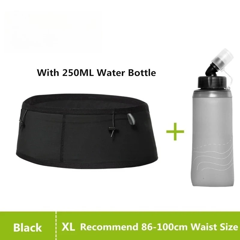 Woven Elastic Sports Waist Bag for Running Triathlon Marathon Cycling Mountaineering - Race Number Belt
