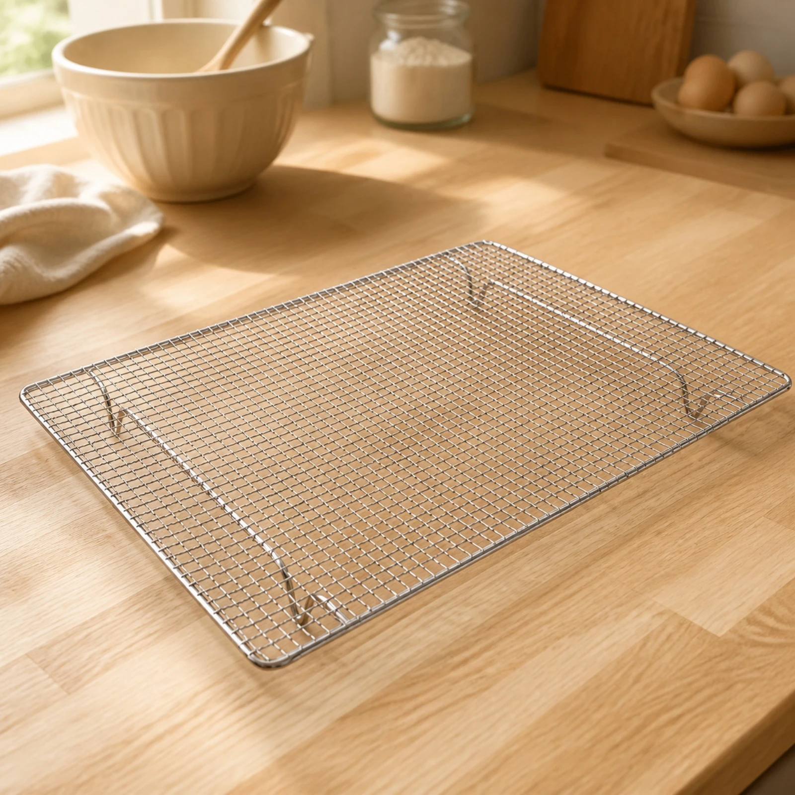 Stainless Steel Cooling Rack D - Kitchen Baking Rack ulasan dan harga