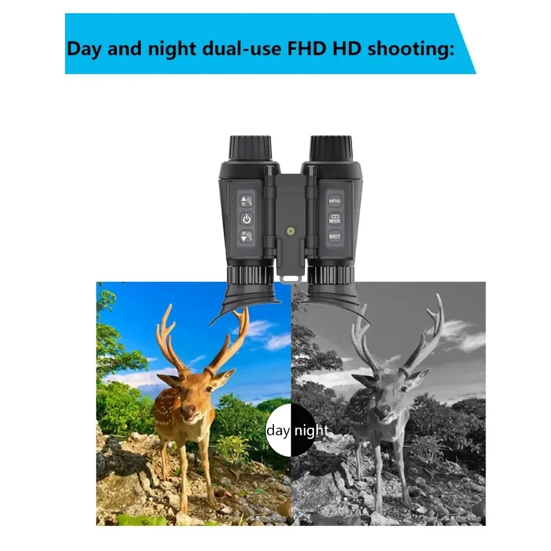 REPLA-NV8300 Night Vision Binocular Goggles Infrared Camera For Hunting And Range Explorations