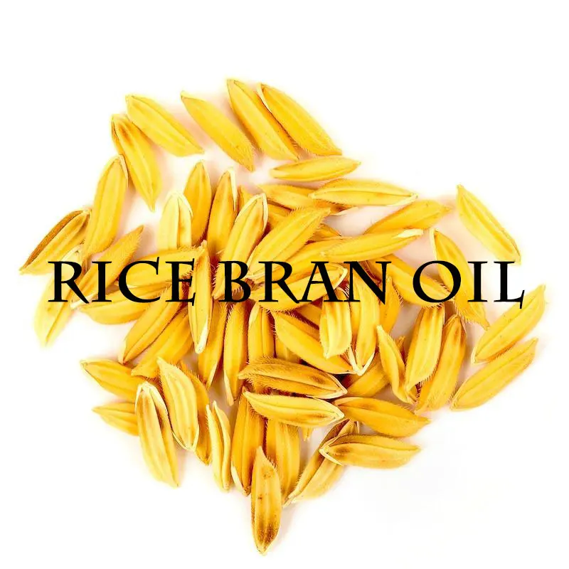 Rice Bran Oil Pure Natural Carrier Oil Antioxidant Anti-aging Skin Whitening Facial Body Massage Oil