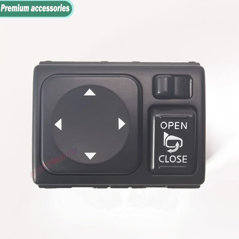 For Nissan X-TRAIL Versa Sentra Frontier Pathfinder Armada Maxima Xterra Power Side Mirror Rearview Mirror Switch Adjust Button