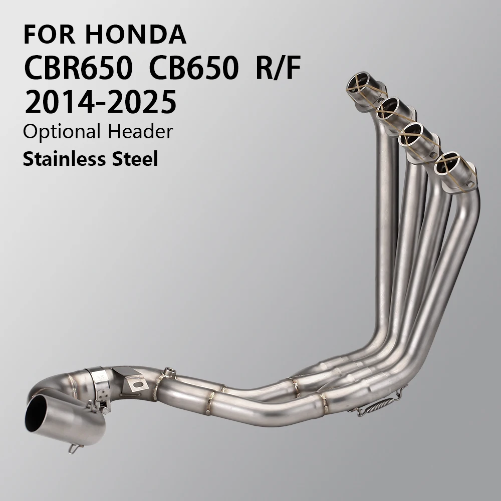 CBR650R Exhaust Headers Tube For Honda CB650R CBR650F CB650F 2014-2026 Motorcycle Exhausts Kit Racing Headers Tube 51MM