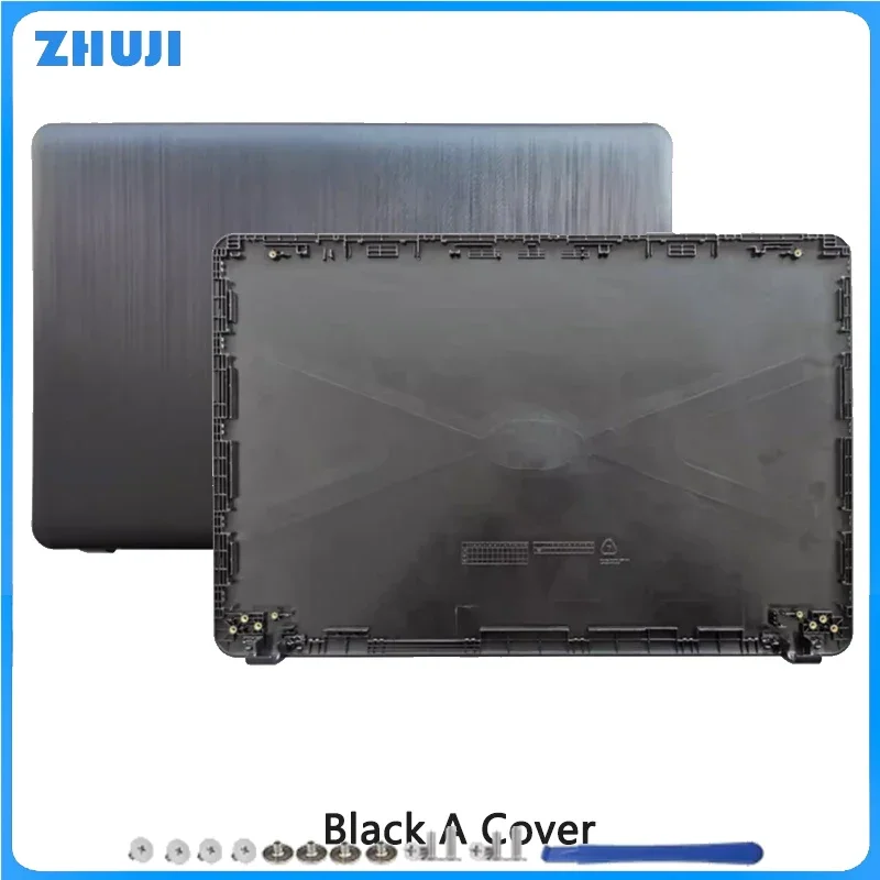 For X543 X543M X500 X500U X500UB New Laptop Housing Case LCD Back Cover Front Bezel Frame Hinges Rear Lid Top Case 15.6Inch
