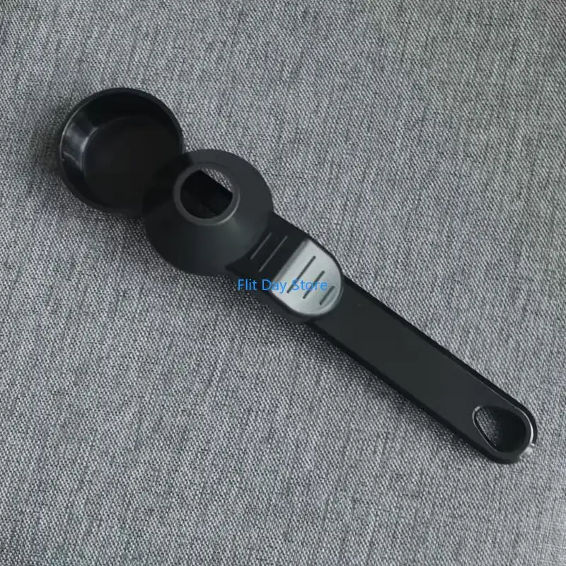 F92C Double Function Coffee Scoops With Funnel 2 Tablespoon Capacity For Refillable Ground Coffee Protein Powder compacts