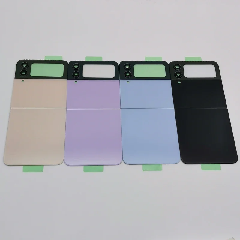 

For Samsung Galaxy Z Flip 4 5g housing glass back cover rear panel replacement with camera lens