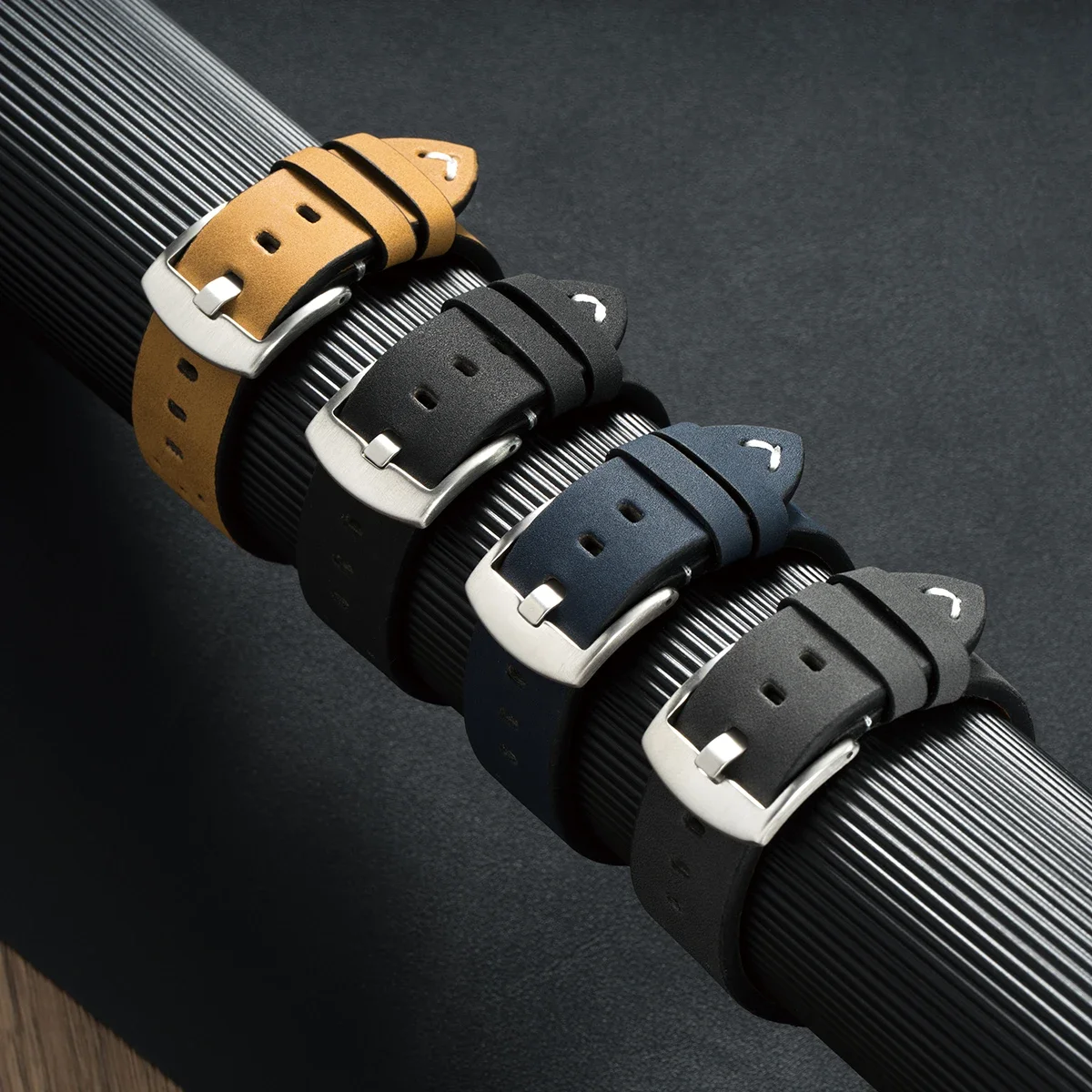 حزام جلدي لساعة سامسونج 8 الترا 2 ساعة 8 40 مللي متر 44 مللي متر رسمي لا فجوات الفرقة ل غالاكسي 8 الكلاسيكية 46 مللي متر سوار إكسسوارات