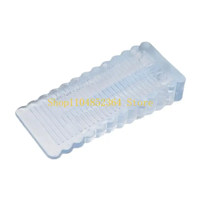 652F سدادات باب مضادة للتصادمات مانعة للانزلاق توقف الباب إسفين امتصاص الصدمات باب المنزل الخلفي الخدم لإبقاء الباب مفتوحًا #1