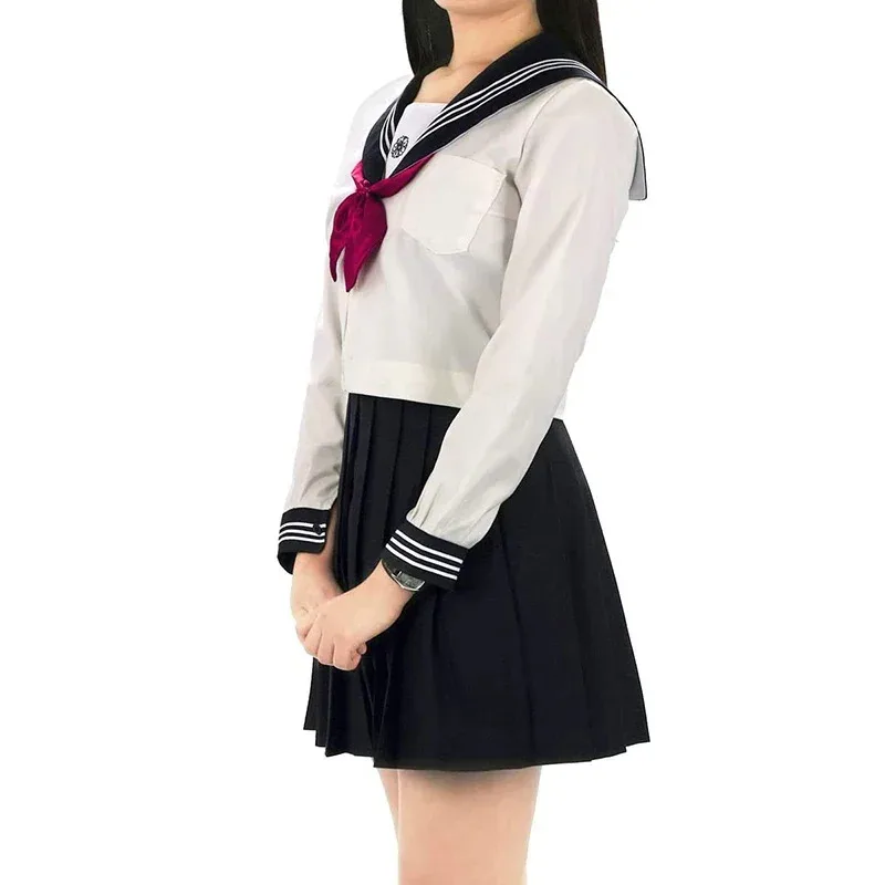 Japanese School Uniform Skirt Sailor Dress Costumes JK Uniform Suit Girls Pleated Skirt Anime School Girl Uniform Cosplay