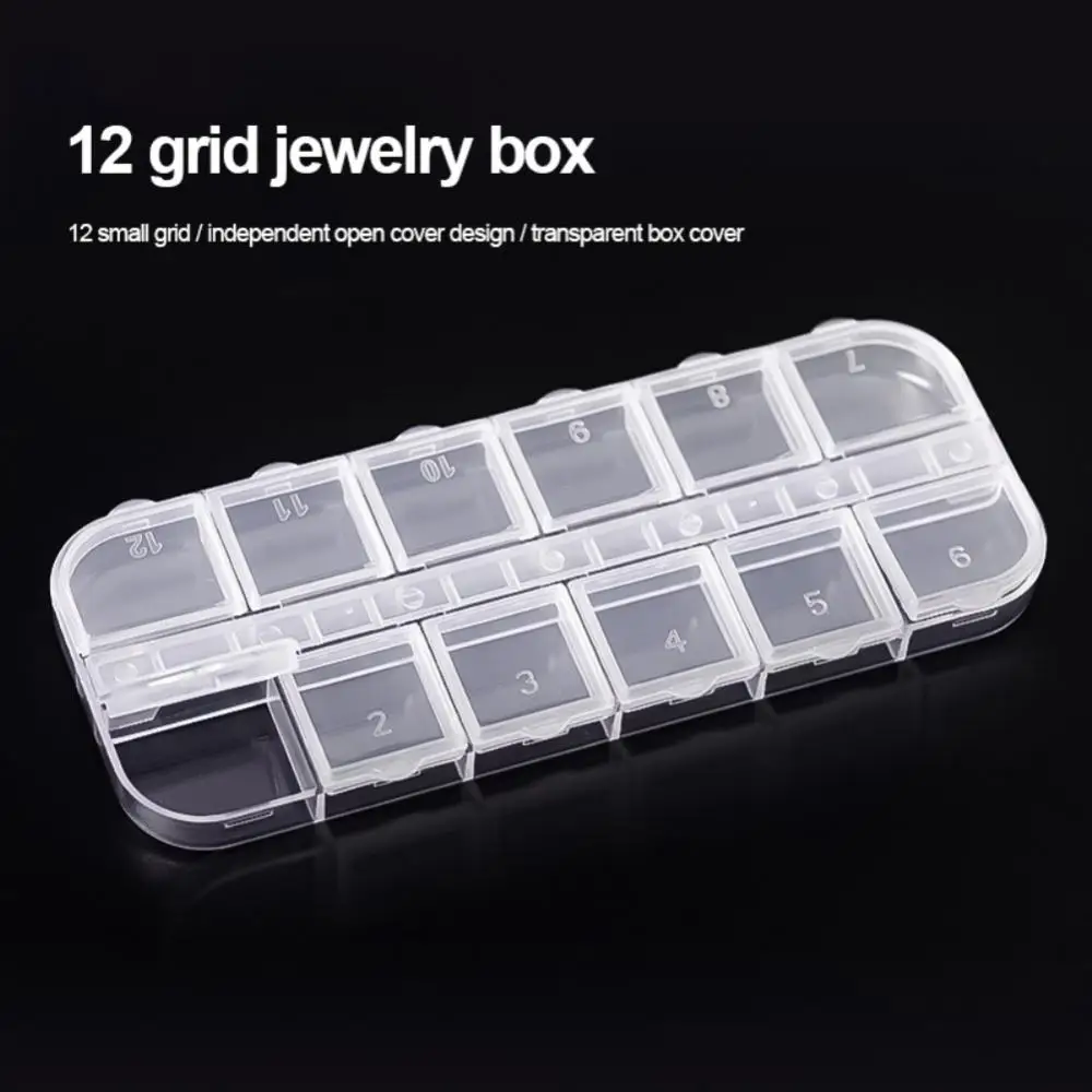 Glitter Beads Convenient Compartments High-quality Multi-purpose Container Nail Art Decorations Nail Art Storage Top-rated Gems