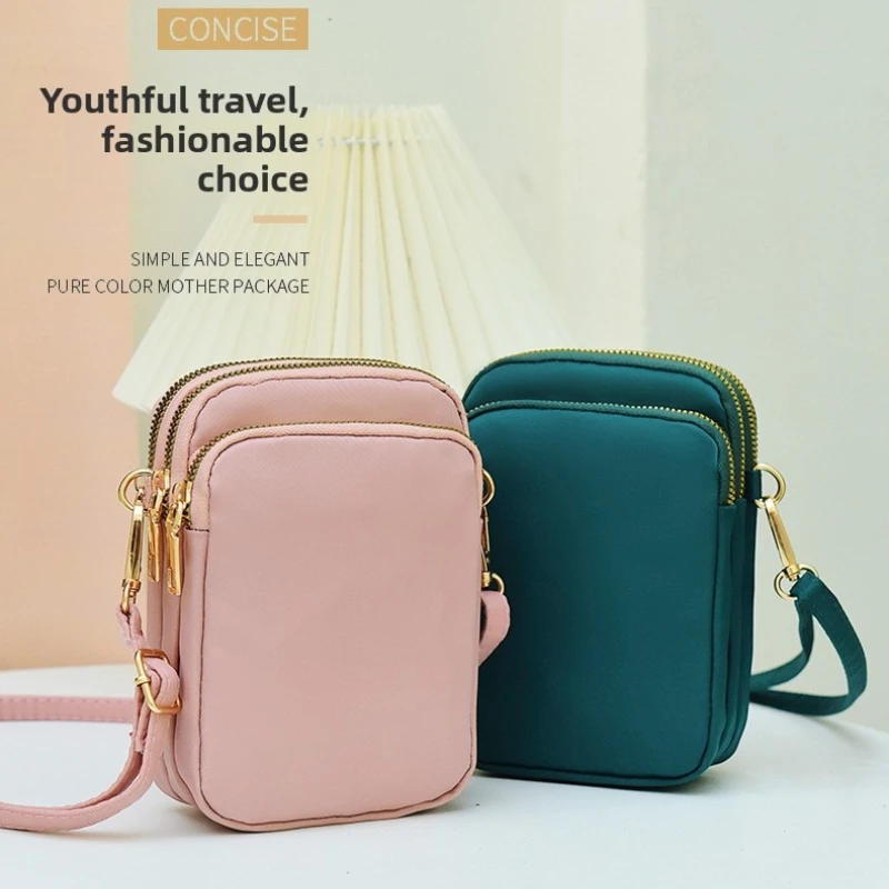 Mini Cell Phone Crossbody Bag for Women,Lightweight Sling Purse Adjustable Shoulder Strap Casual Compact Wallet Pouch for Travel - view 3