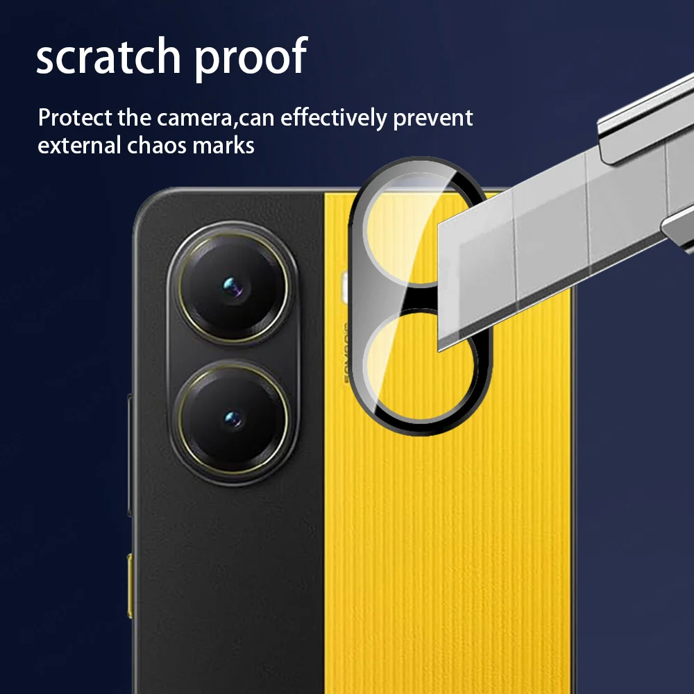 1--5PCS Lens Glas Terug Camera Gehard Glas Protector Film voor Xiaomi PocoX7 Pro/X7 achteruitrijcamera Lens Volledige Cover Krasbestendig