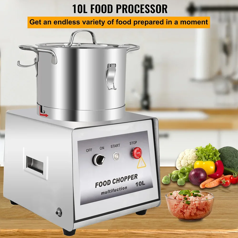 5L 7L 10L 15L stainless steel commercial counter top multifunctional electric vegetable cutter