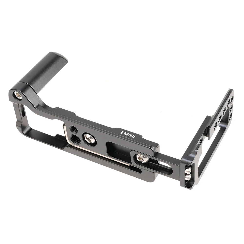 Quick Release Plate L Bracket Vertical QR Plate Hand Grip Holder for Olympus OM-D EM5 III E-M5 Mark III