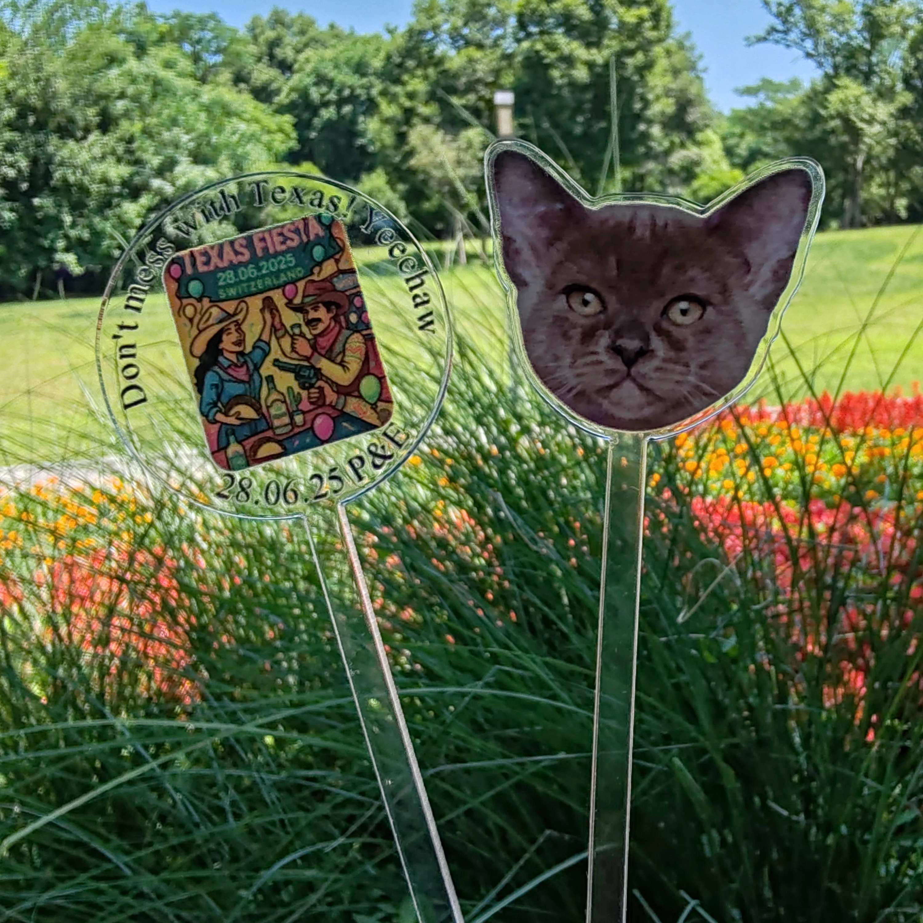 صورة مخصصة شرب تحريك هدية الزفاف الجدول الديكور شخصية كوكتيل النمامون الاكريليك حفلة شرب تحريك حفلة تذكارية