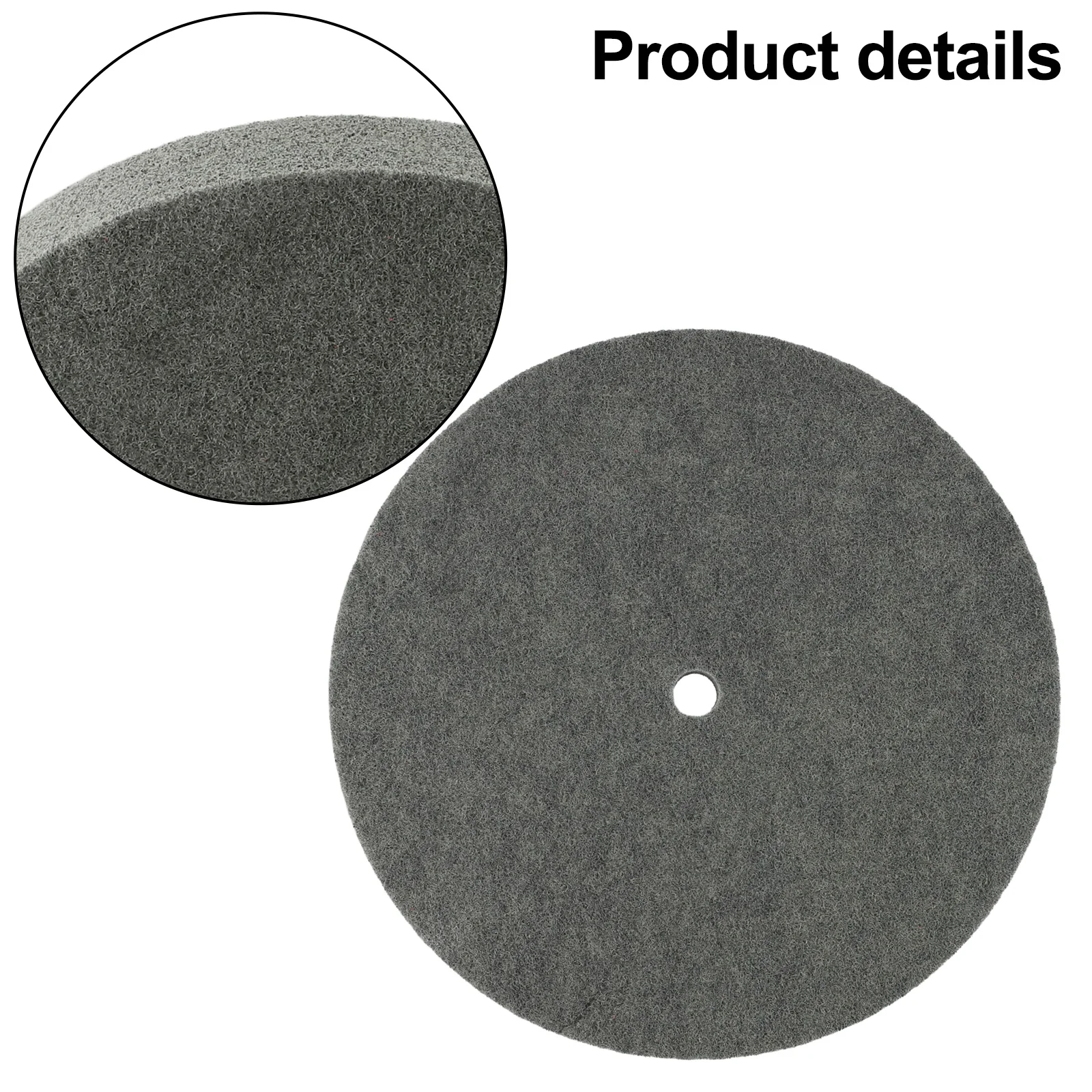 10 Inch Nylon Fiber Buffing Wheels Deburring Wheel for Grinder Machine Polishing Kitchen and Building Hardware Metal Surfaces