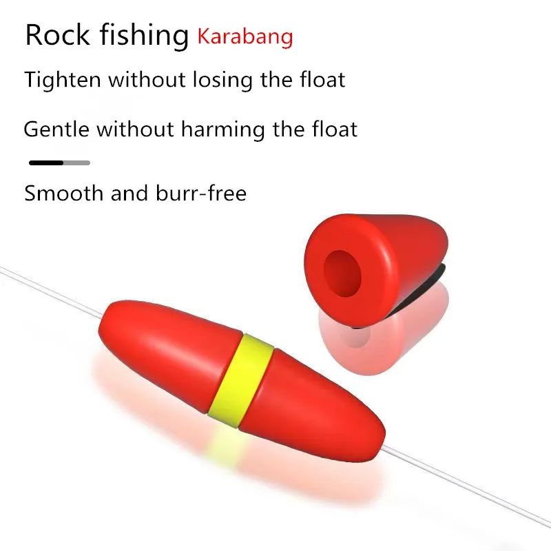 47 juegos de flotadores Apo para pesca en el mar, juego de flotadores ondulados para lanzamiento de largo alcance y juego de flotadores de pesca en roca para pesca flotante - imagen 3