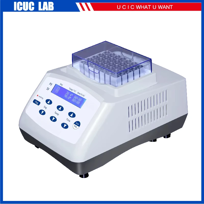 

Laboratory Gel Maker Thermo Mixer Dry Bath with Heating Block Optional Stainless Steel Modules HX-20T