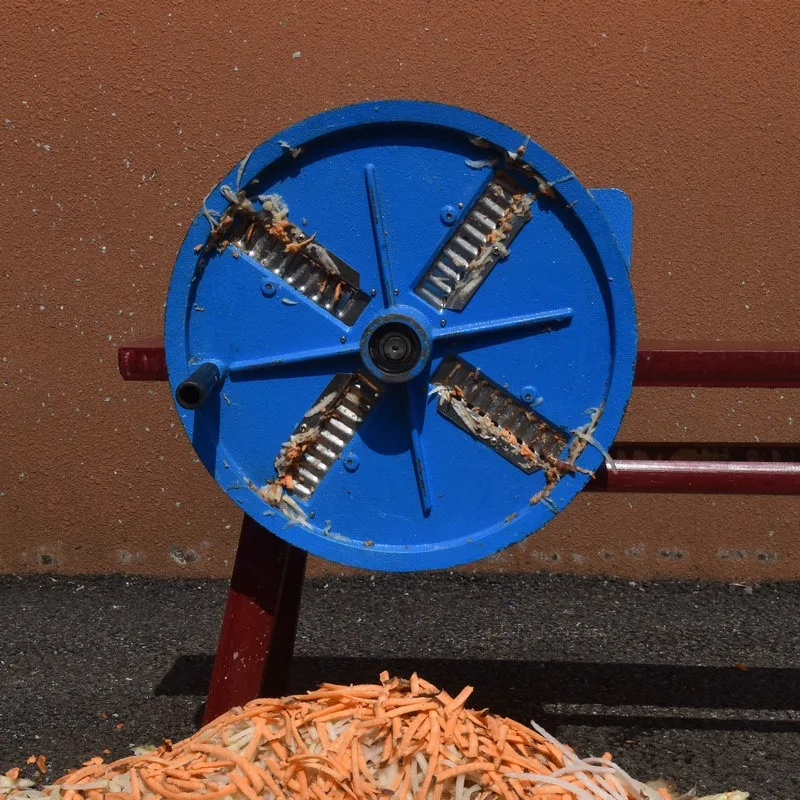 Hand‑Crank Household Vegetable Shredder part, Potato Slicer, Multifunctional Commercial Cutter for Sweet Potato, Radish