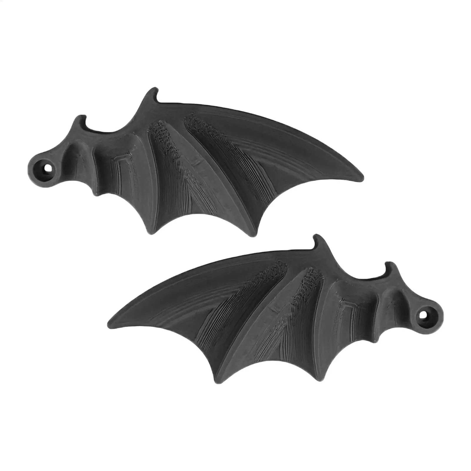 Bat Wings For Car License Plate 2 Pieces Halloween Rear License Plate Frame Attachment Fun Car Accessories For Night Urban Daily