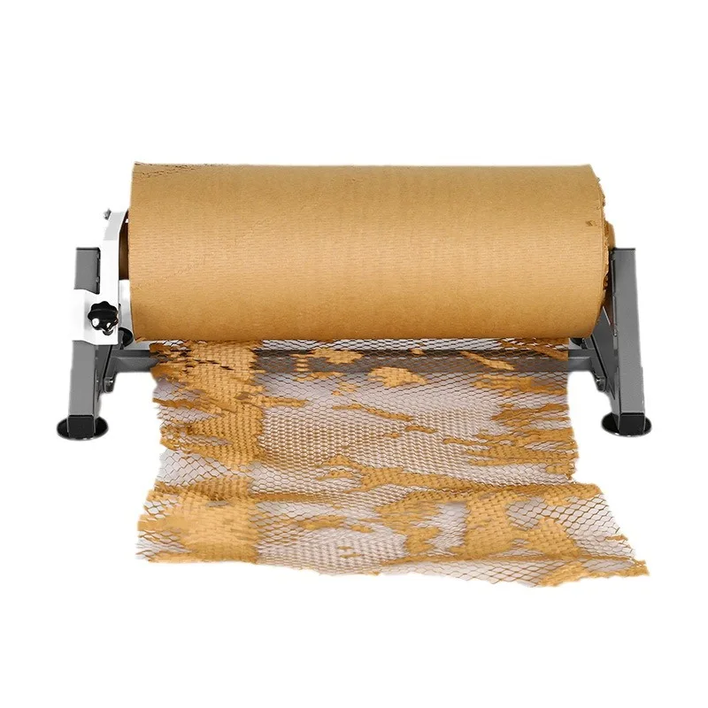 

Manual buffer honeycomb rack grid feeder Krafthoneycomb stretching machine