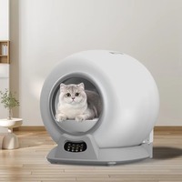 STLF New Electric Cat LitterS Box With Wifi Remote Control Deodorizing 65L Large Space Self-Cleaning Automatic Smart Cat Toilet